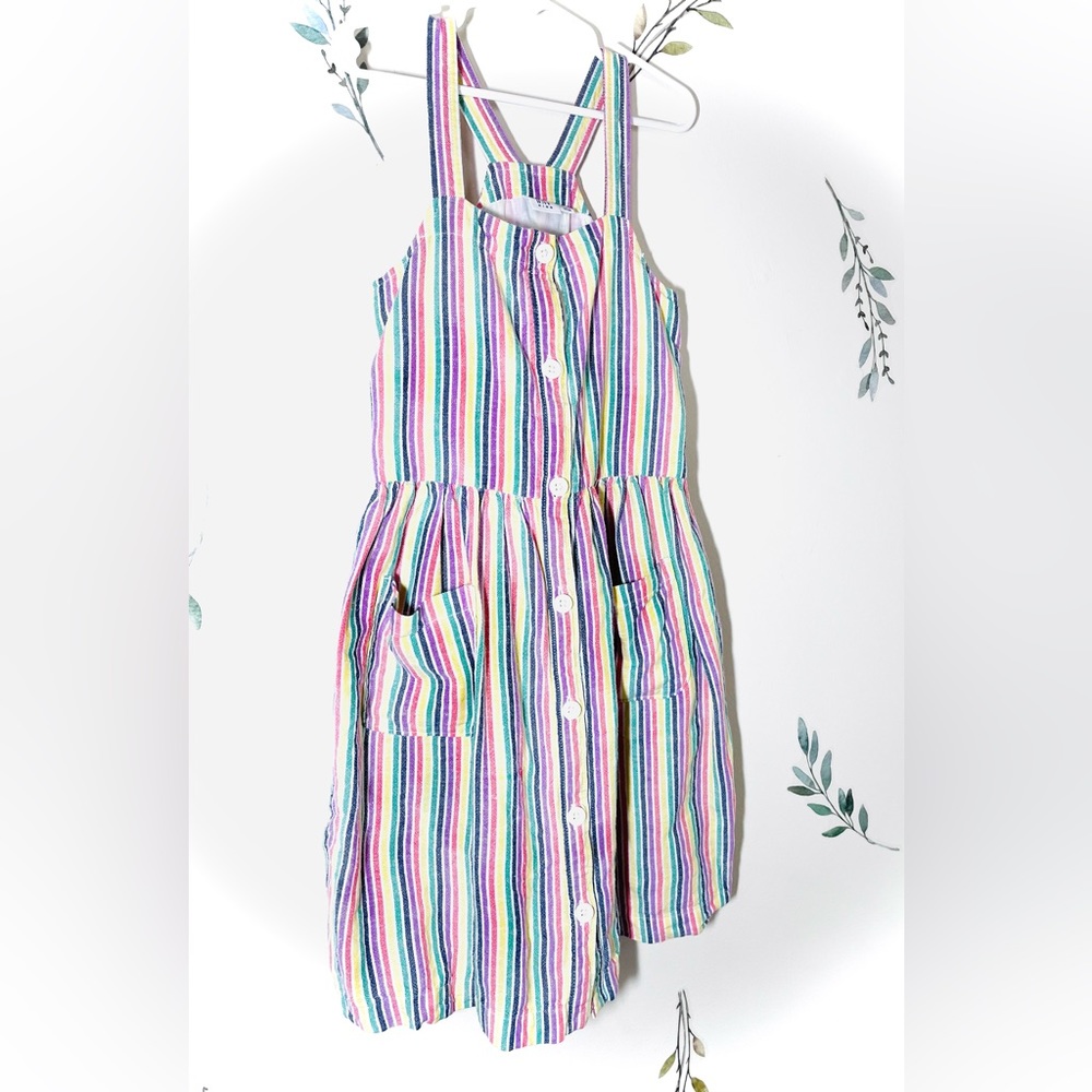 Gap Rainbow Stripe Dress